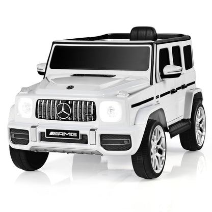 12V Mercedes-Benz G63 Licensed Kids Ride On Car with Remote Control-Black