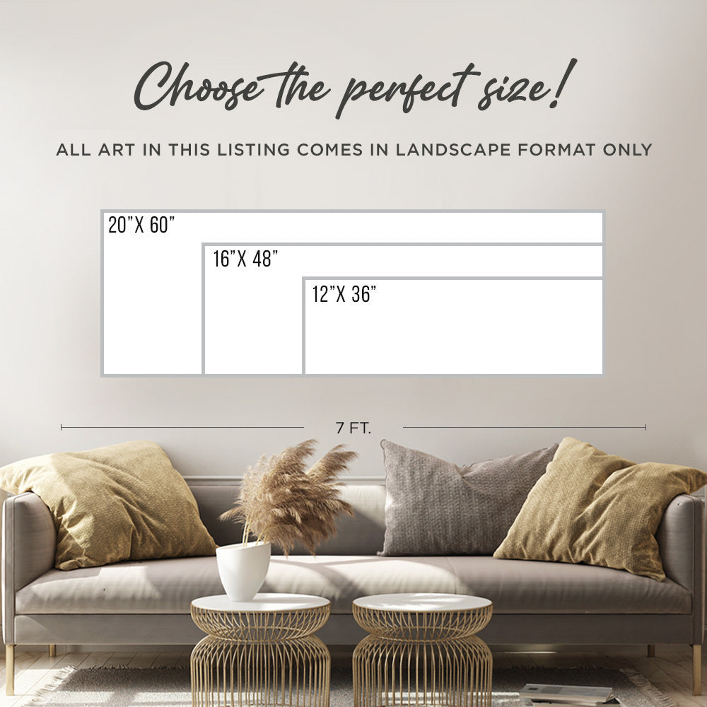 You Will Forever Be My Always Sign canvas by Tailored Canvases in sizes 20x60, 16x48, 12x36 on Tampa Home & Garden Store