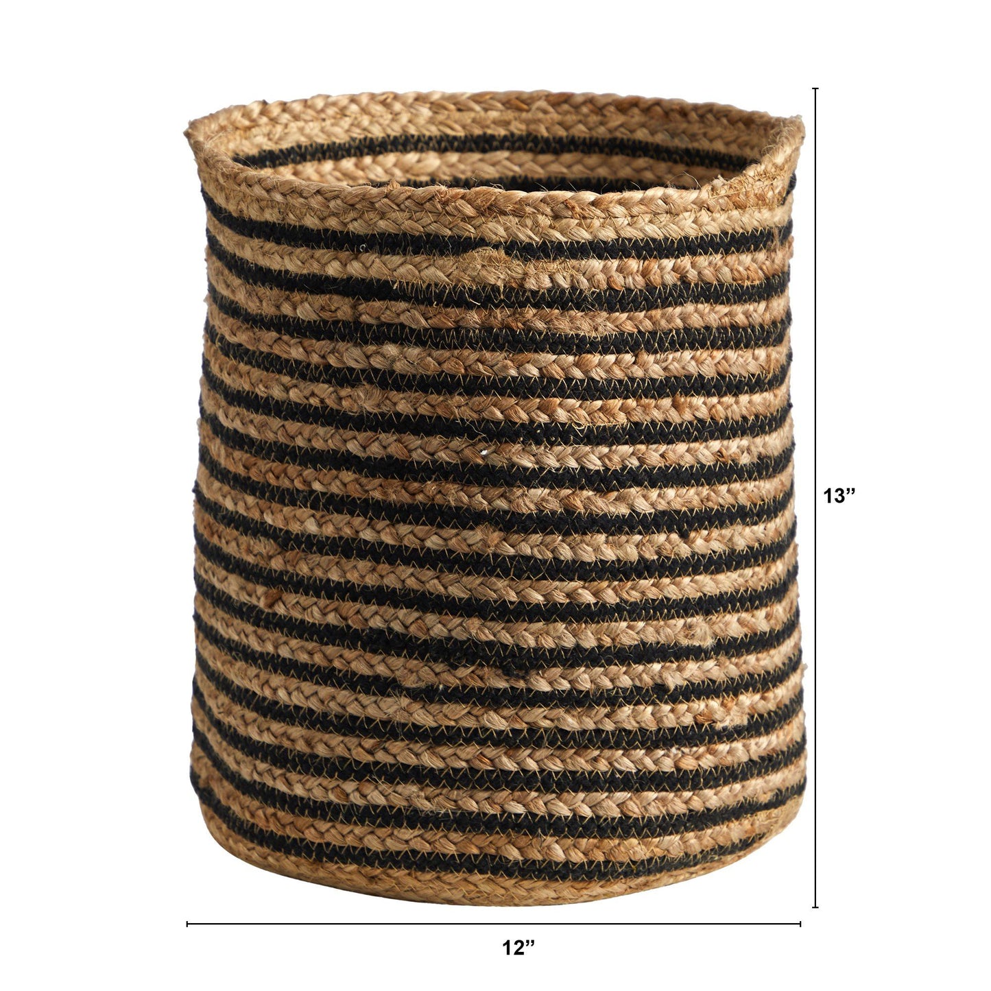 13.5” Handmade Natural Jute Planter - Tampa Home & Garden Store