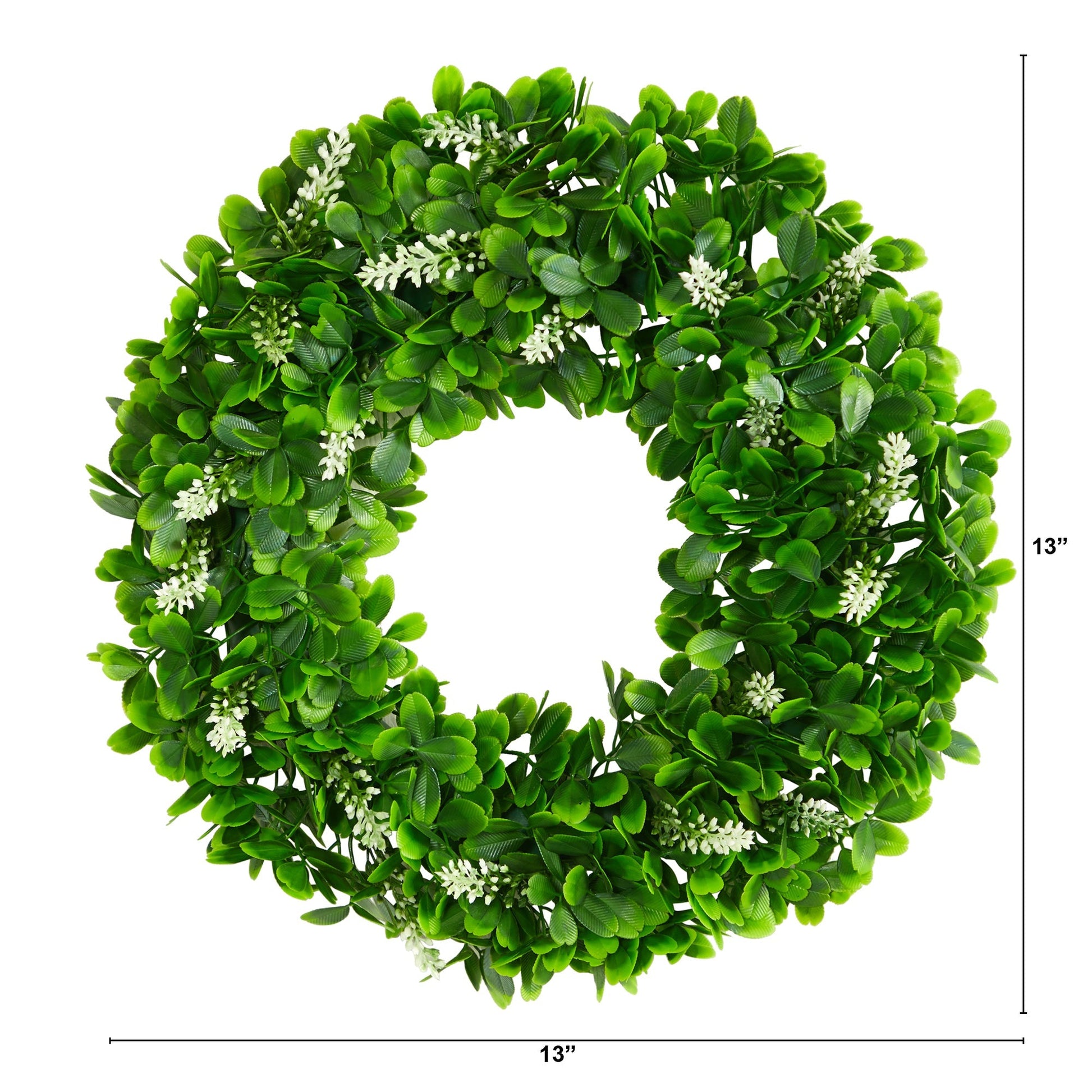 13” Jasmine Artificial Wreath - Tampa Home & Garden Store
