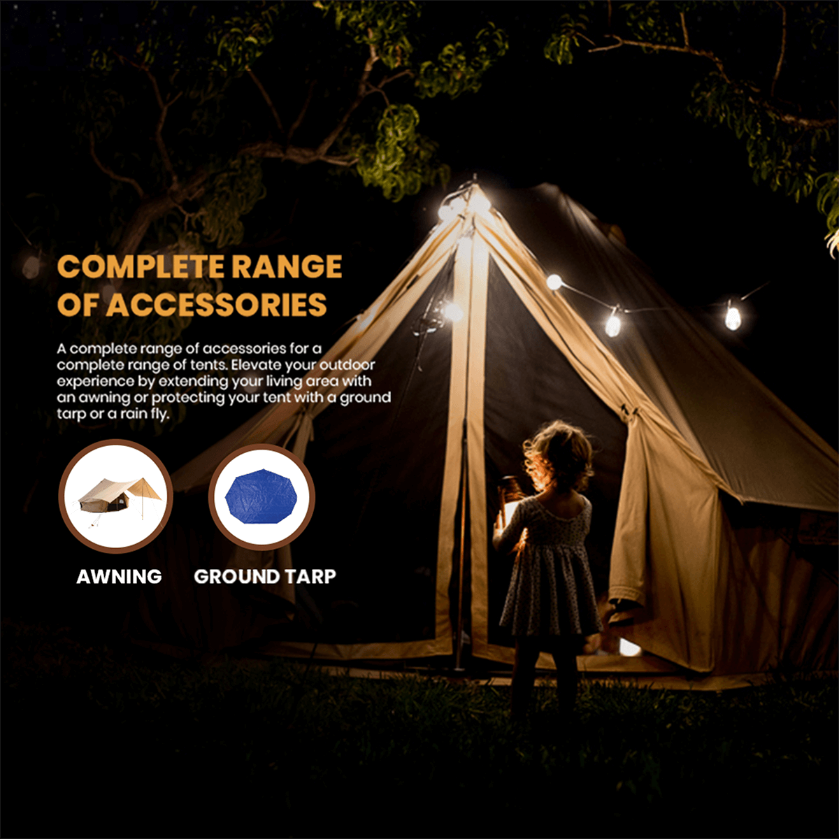 13' Regatta Bell Tent - Tampa Home & Garden Store