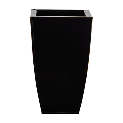 13” Tapered Square Metal Planter - Tampa Home & Garden Store