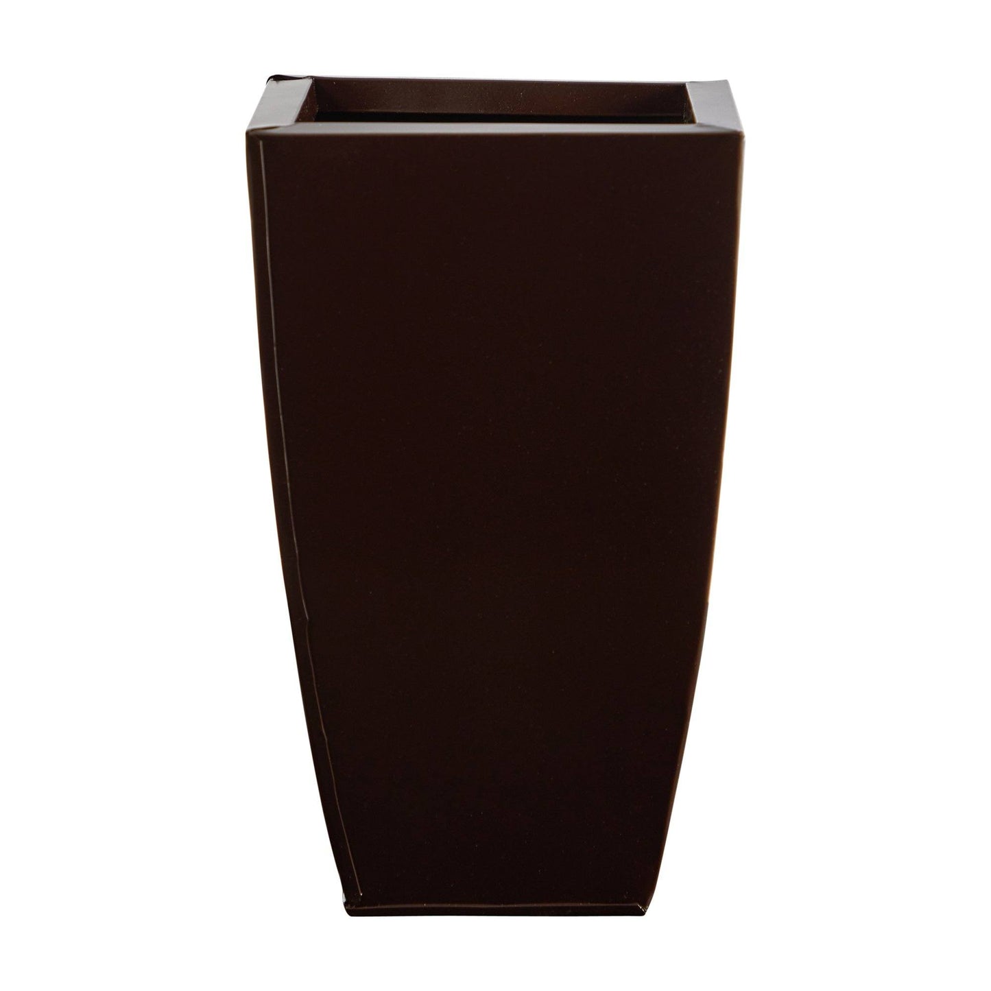 13” Tapered Square Metal Planter - Tampa Home & Garden Store