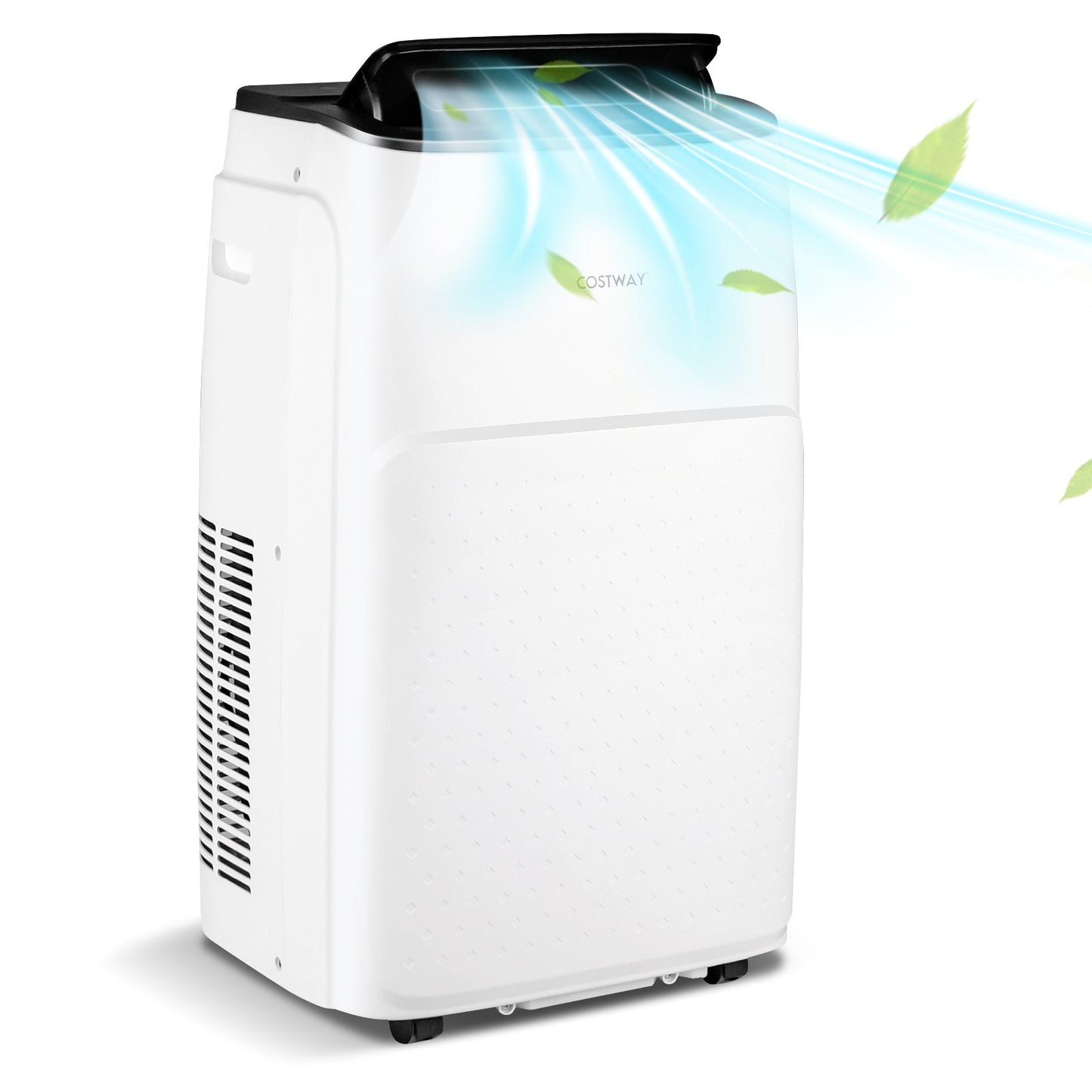Aire acondicionado portátil 4 en 1 de 13000 BTU con control por aplicación y voz - Blanco