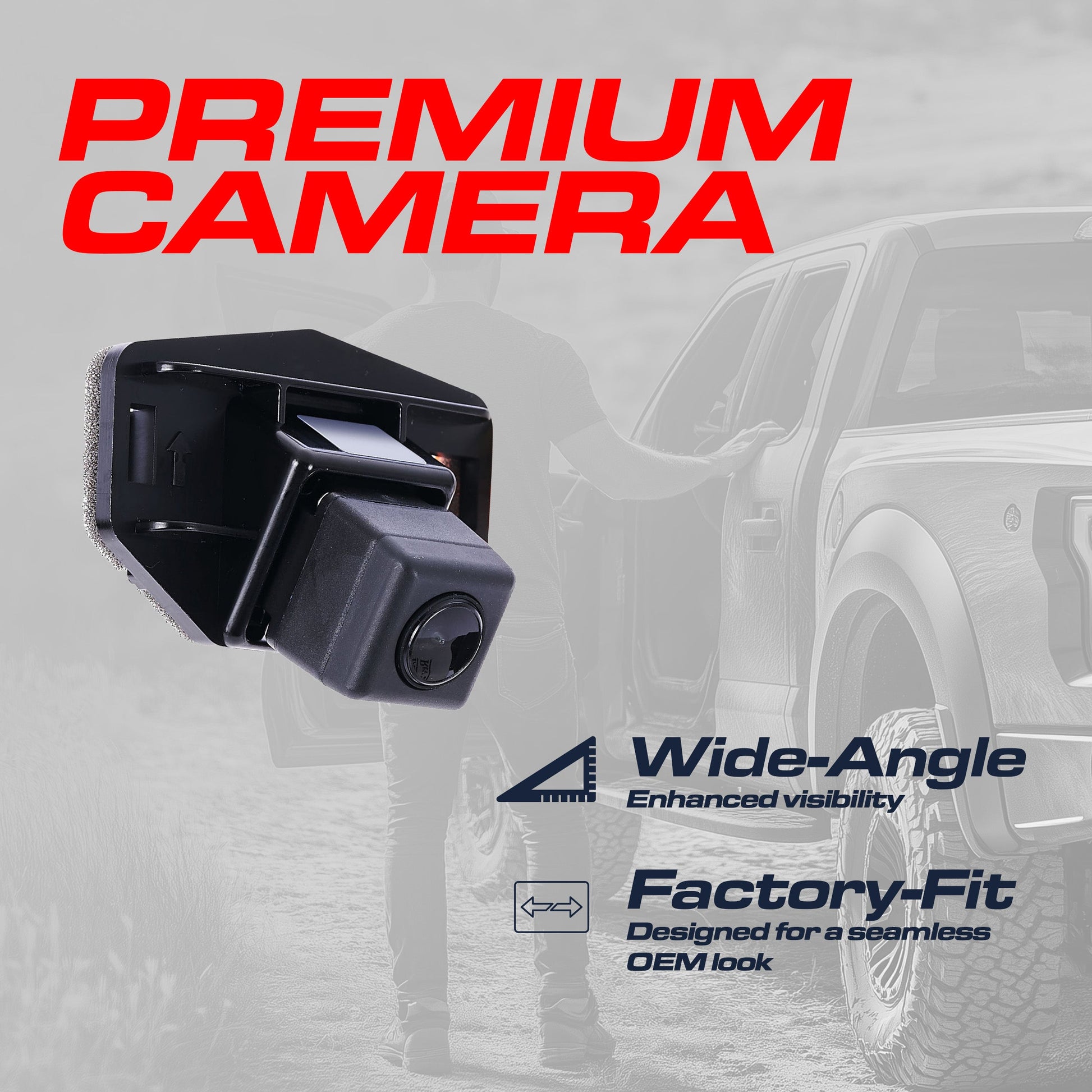 Backup camera Master Tailgaters Honda Element OEM for 39530-SCV-A01 black wide-angle on Tampa Home & Garden Store