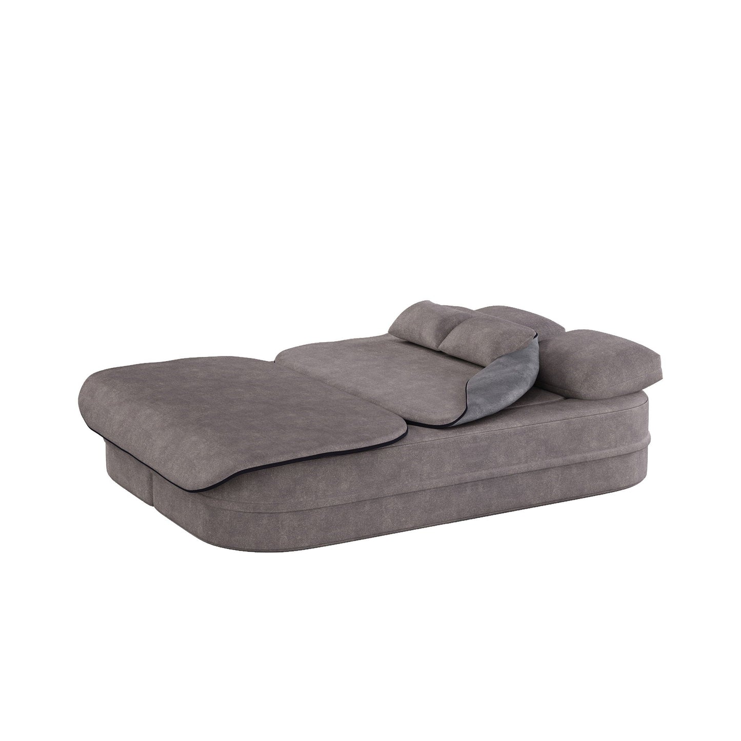 Foldable Sofa Bed with a Multi Functional Blanket