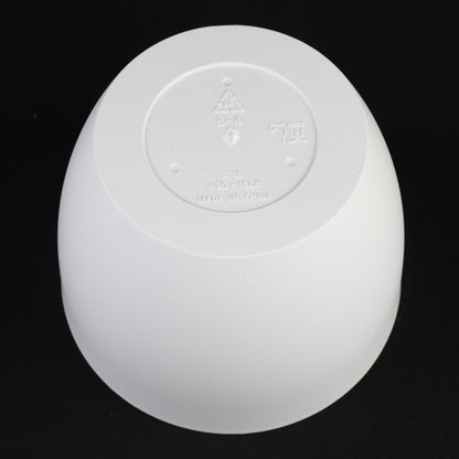 5-Piece White Plastic Planter Pot Set – Modern Round Design