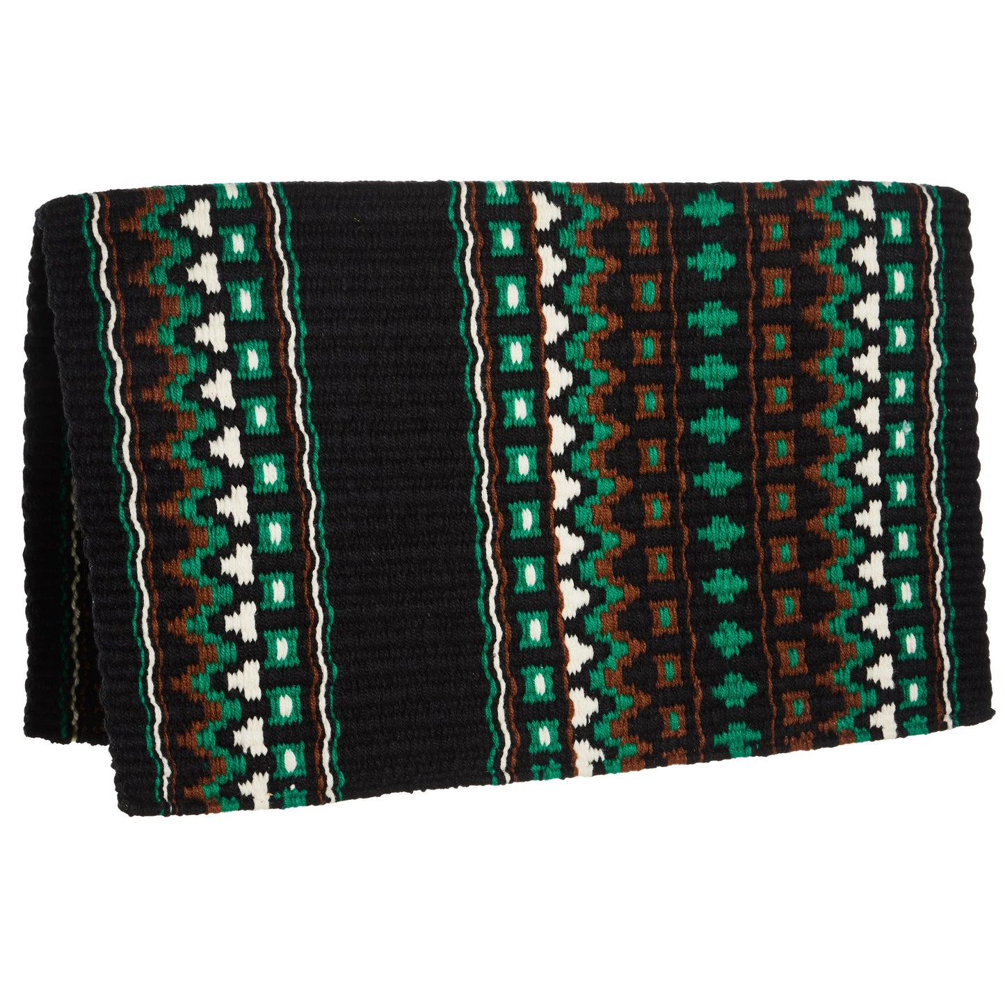 Couverture de selle Domino 40X34 en laine de Nouvelle-Zélande