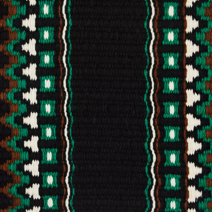 Couverture de selle Domino 40X34 en laine de Nouvelle-Zélande