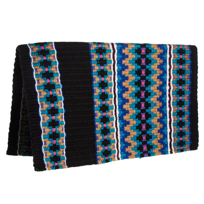 Manta de silla de montar de lana de Nueva Zelanda Kiva 40x34