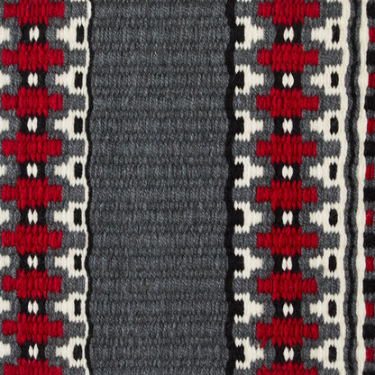 Manta de silla de montar de lana de Nueva Zelanda Kiva 40x34