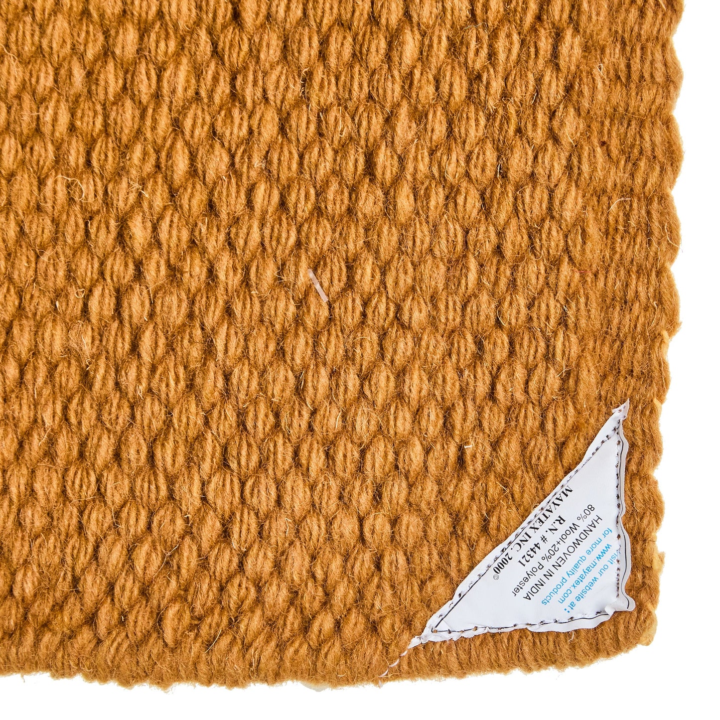 1314-10 San Juan Solid Gold 36x34 New Zealand Wool Saddle Blanket GOLD - Tampa Home & Garden Store