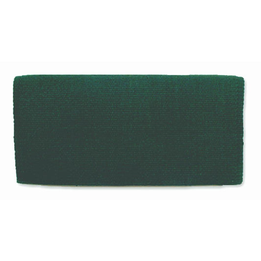 1314-20 San Juan Solid Hunter 36x34 New Zealand Wool Saddle Blanket - Tampa Home & Garden Store