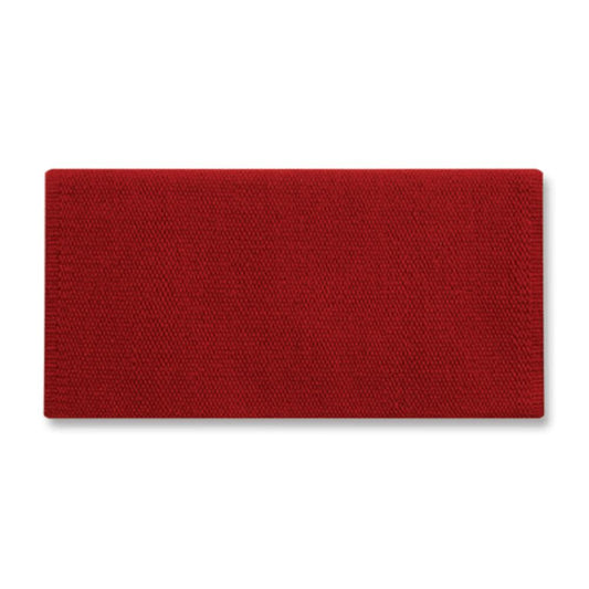 1314-41 San Juan Solid Red Earth 36x34 New Zealand Wool Saddle Blanket - Tampa Home & Garden Store