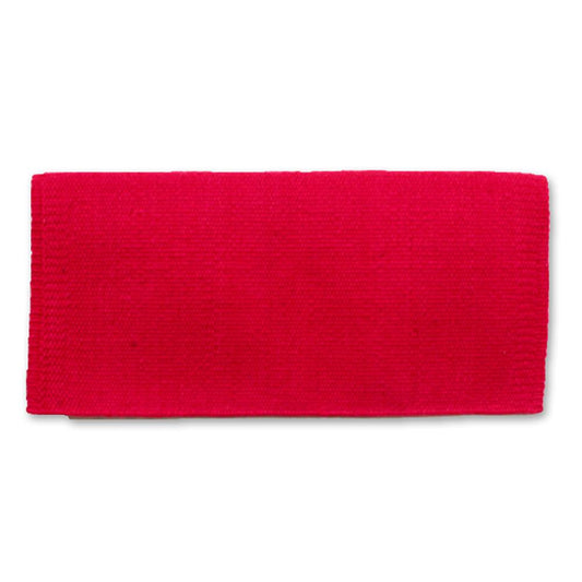 1314-72 San Juan Solid Fuchsia 36x34 New Zealand Wool Saddle Blanket FUCHSIA - Tampa Home & Garden Store
