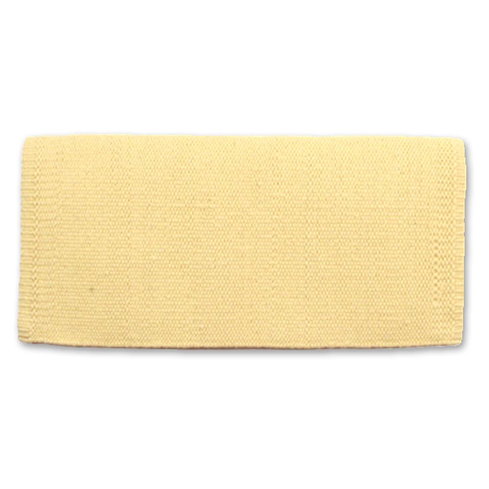 1314-82 San Juan Solid Lemon Ice 36x34 New Zealand Wool Saddle Blanket - Tampa Home & Garden Store
