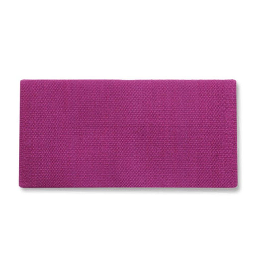 1314-90 San Juan Solid Grape Juice 36x34 New Zealand Wool Saddle Blanket - Tampa Home & Garden Store
