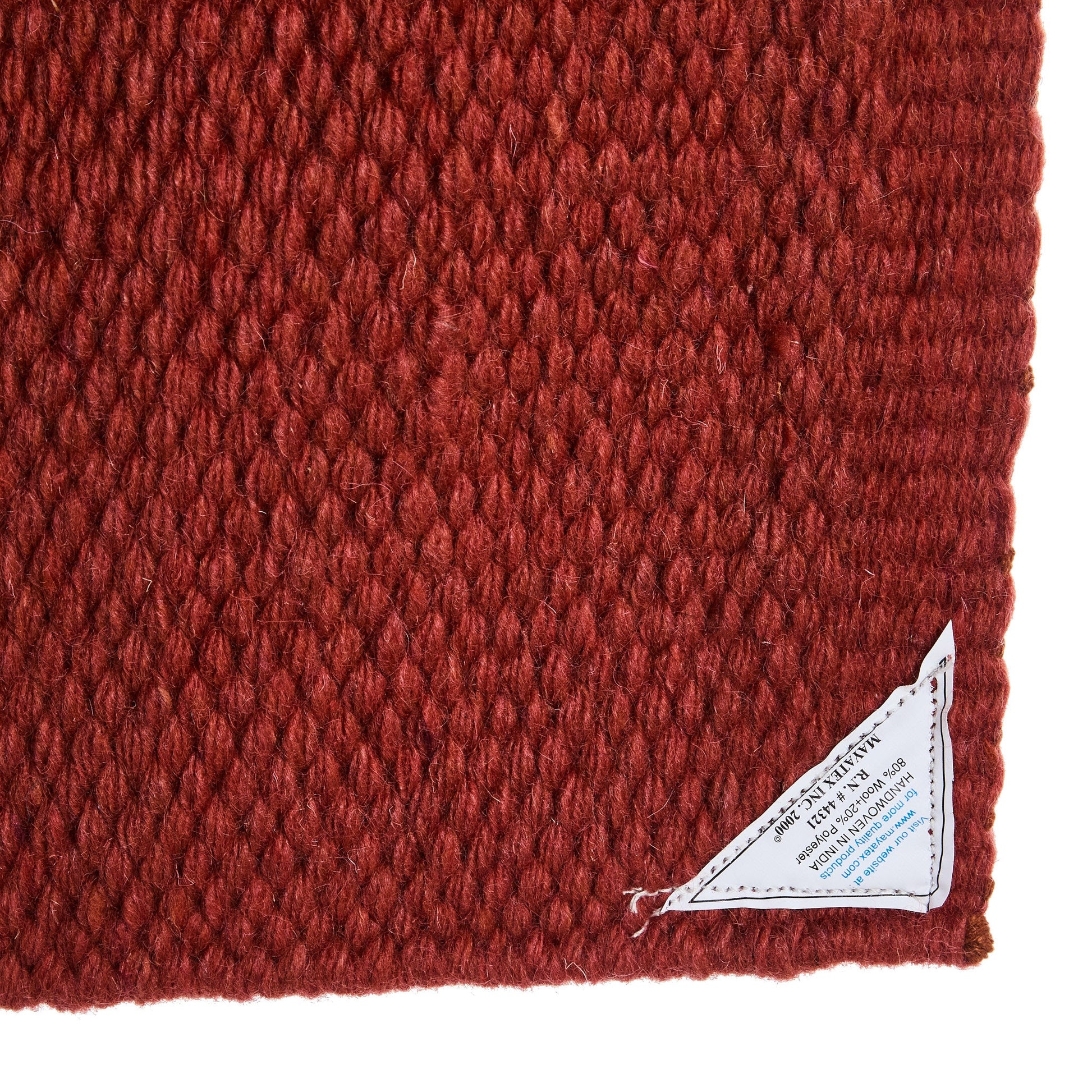 1314-94 San Juan Solid Tabasco 36x34 New Zealand Wool Saddle Blanket - Tampa Home & Garden Store