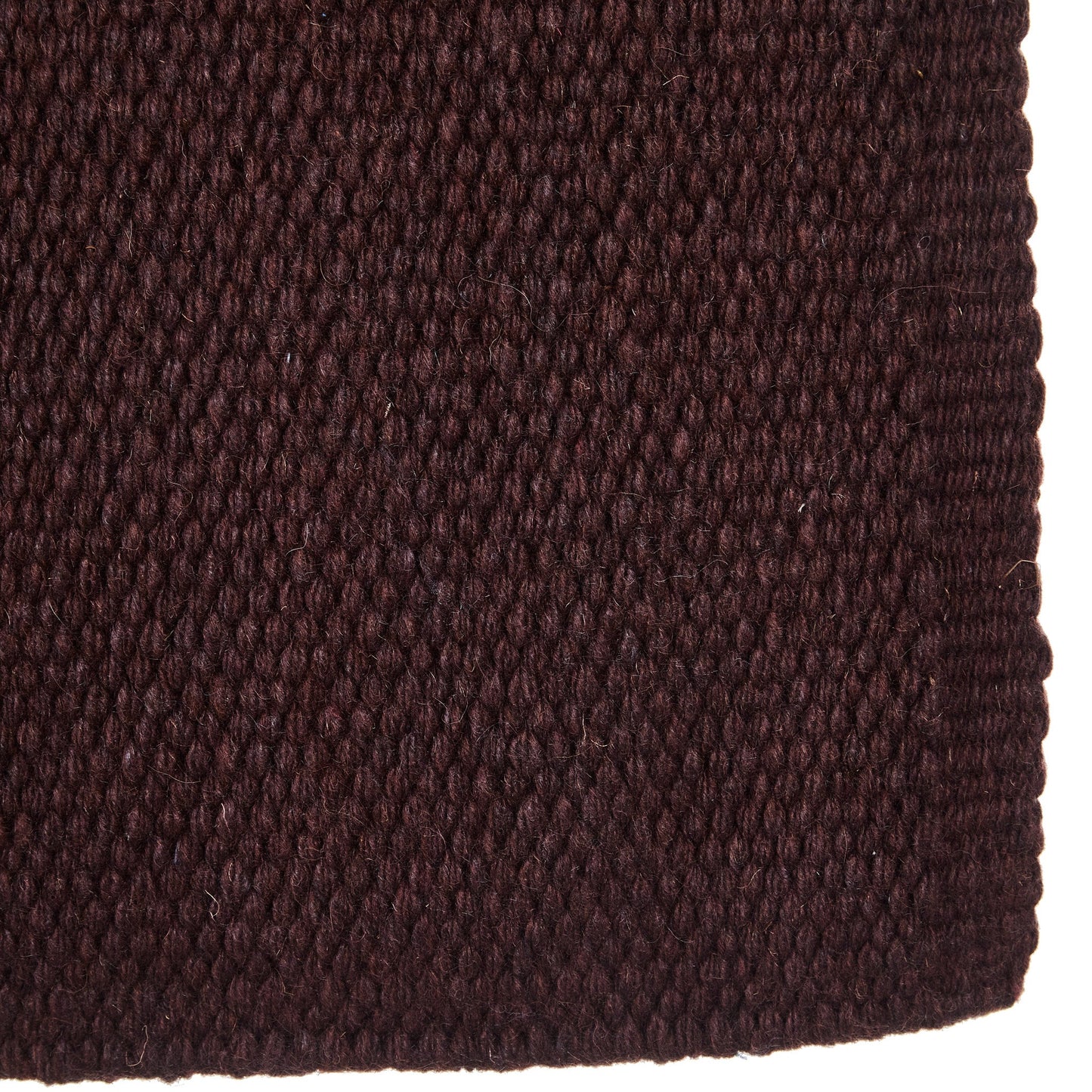 1314-96 San Juan Solid Expresso 36x34 New Zealand Wool Saddle Blanket - Tampa Home & Garden Store