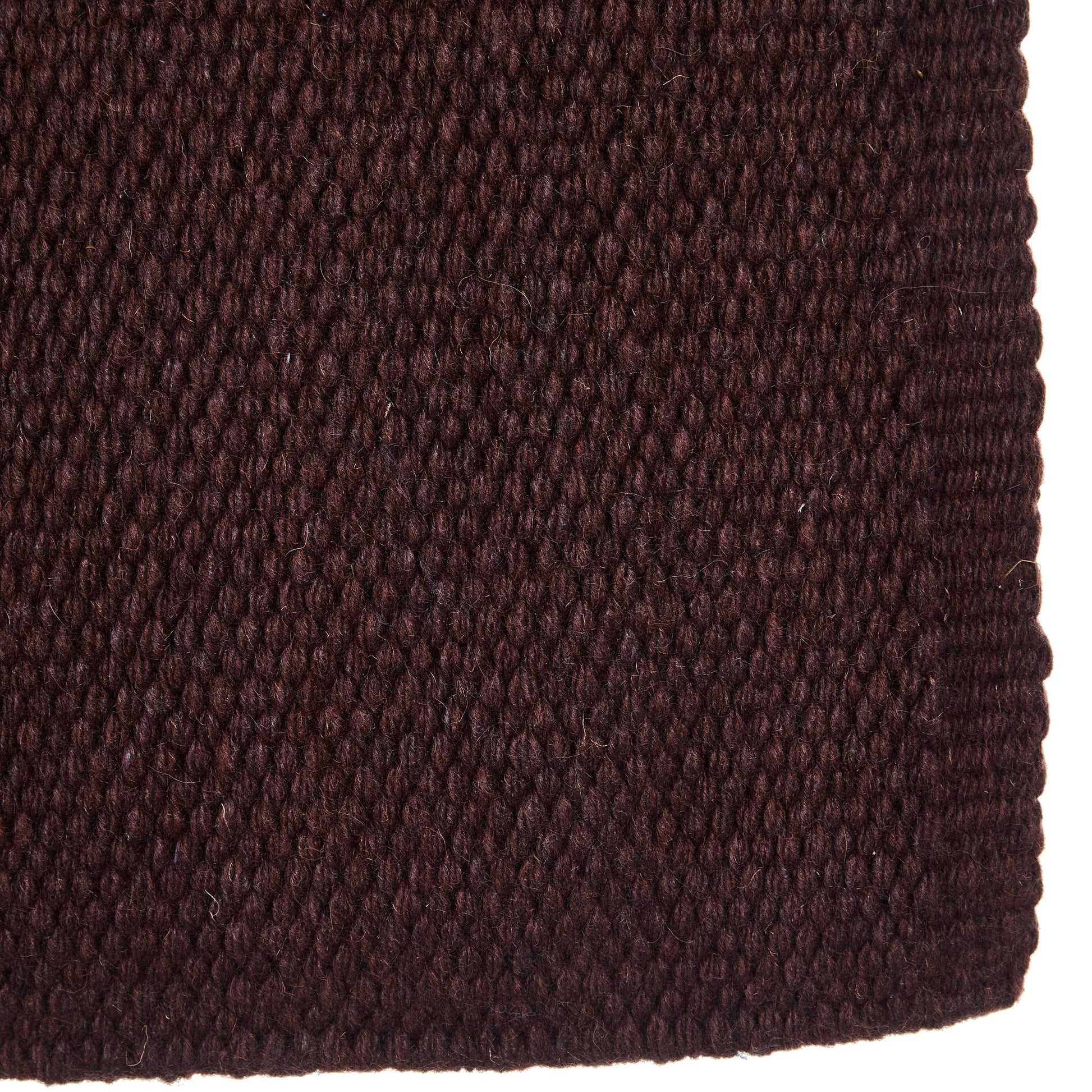 1314-96 San Juan Solid Expresso 36x34 New Zealand Wool Saddle Blanket - Tampa Home & Garden Store