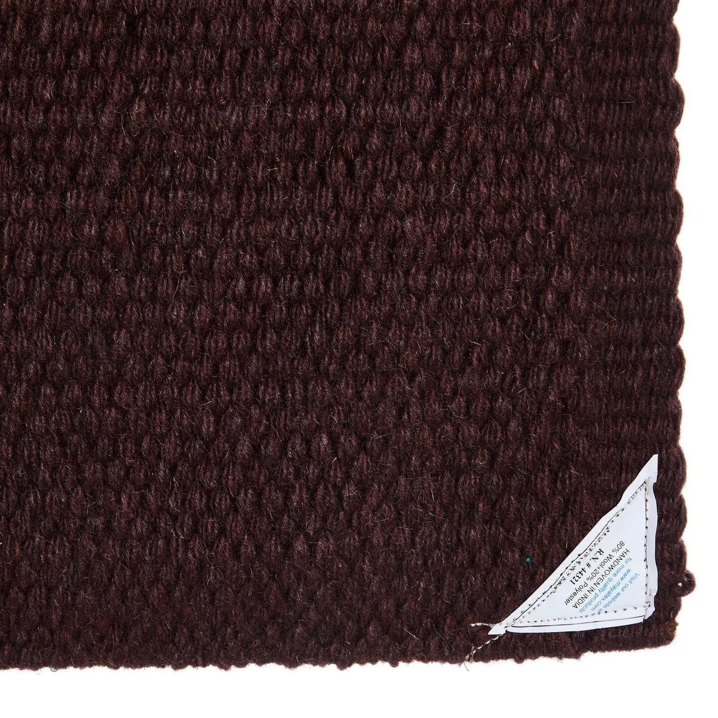 1314-96 San Juan Solid Expresso 36x34 New Zealand Wool Saddle Blanket - Tampa Home & Garden Store