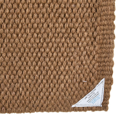 1314-97 San Juan Solid Raw Umber 36x34 New Zealand Wool Saddle Blanket - Tampa Home & Garden Store