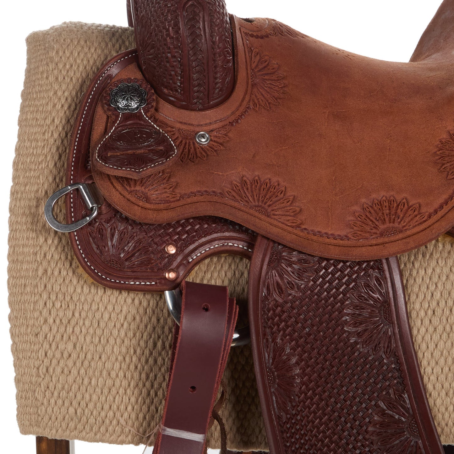 San Juan 34X30 Sand New Zealand Wool Saddle Blanket
