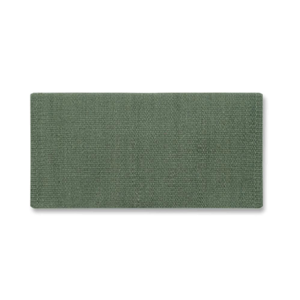 1314C-38 San Juan Solid Sage 38x34 New Zealand Wool Saddle Blanket - Tampa Home & Garden Store