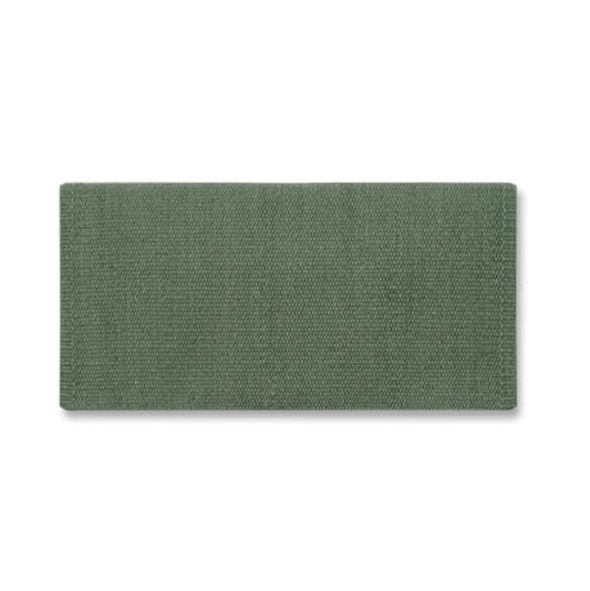 1314C-38 San Juan Solid Sage 38x34 New Zealand Wool Saddle Blanket - Tampa Home & Garden Store