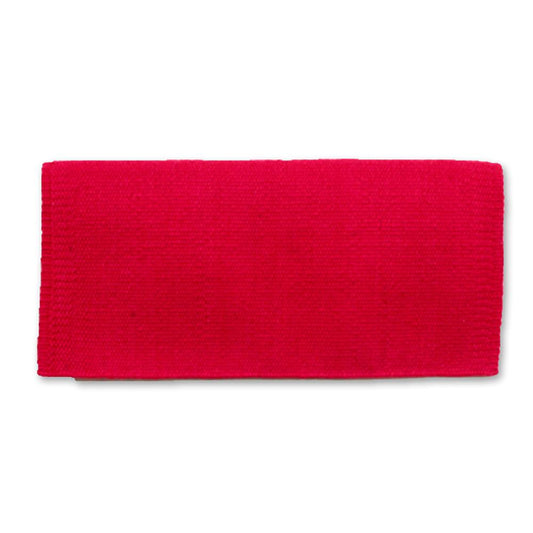 1314C-72 San Juan Solid Fuchsia 38x34 New Zealand Wool Saddle Blanket - Tampa Home & Garden Store