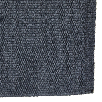Manta para silla de montar de lana de Nueva Zelanda 1314C-93 San Juan, color carbón sólido, 38 x 34 pulgadas