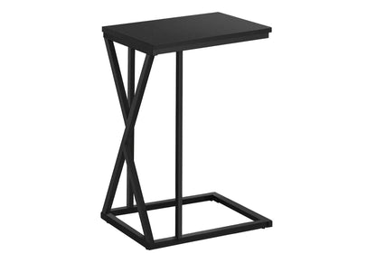 C Shaped Accent Table with Contemporary Design