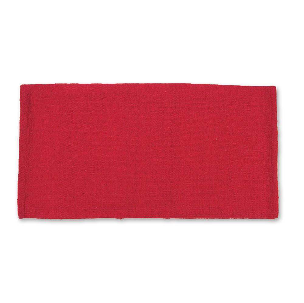 1331-28 Trail Boss 36x34 Acrylic Blend Saddle Blanket RED - Tampa Home & Garden Store