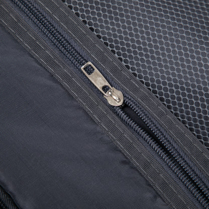HouseOfZazla luggage set dark fabric zipper detail, 14/20 ft ABS spinner wheels on Tampa Home & Garden Store