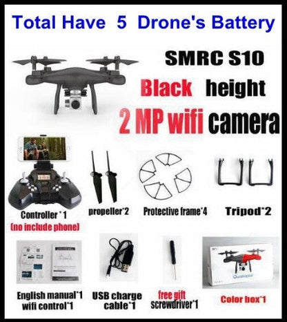 Sell My Stuff S10 SMRC FPV quadcopter with 2 MP wifi camera remote controller USB cable on Tampa Home & Garden Store