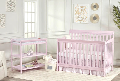 Riley Changing Table With Safety Rail for Nursery