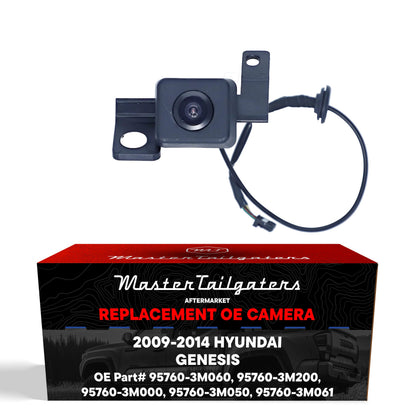 Master Tailgaters backup camera with mounting bracket and wiring for Hyundai Genesis 2009-2014 on Tampa Home & Garden Store