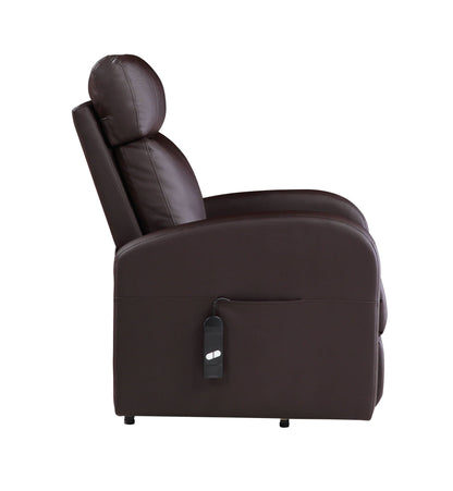 Ricardo Power Motion Recliner With Lift brown leather recliner by HouseOfZazla on Tampa Home & Garden Store