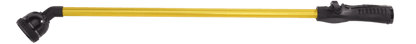 Dramm 30-Inch One Touch Rain Wand with yellow aluminum shaft and black spray head on Tampa Home & Garden Store
