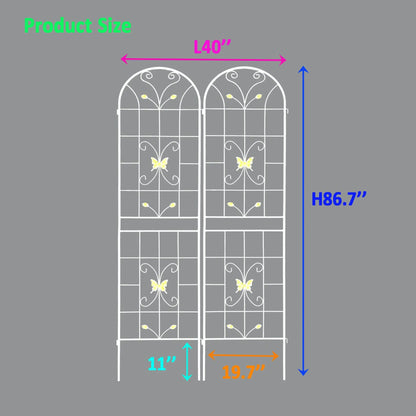 Garden Metal Trellis for Climbing Plants