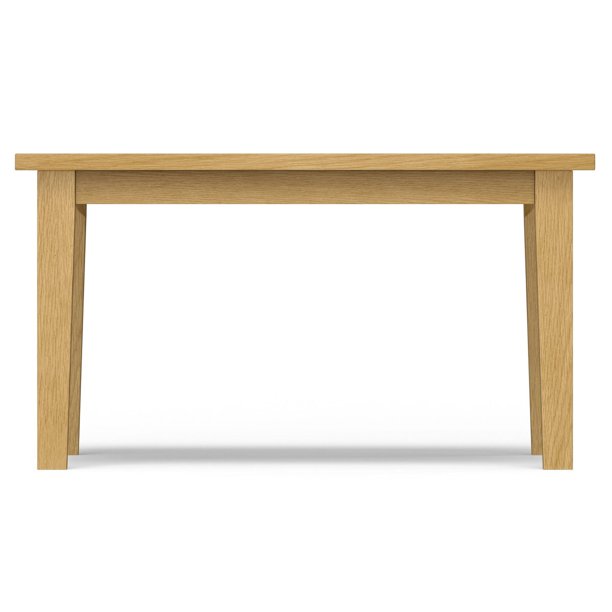 Rubberwood dining table with lacquer finish, natural wood tone, HouseOfZazla on Tampa Home & Garden Store