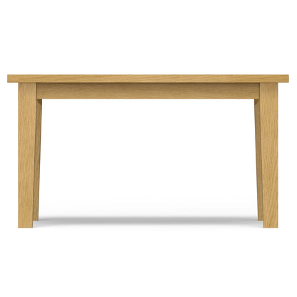 Rubberwood dining table with lacquer finish, natural wood tone, HouseOfZazla on Tampa Home & Garden Store
