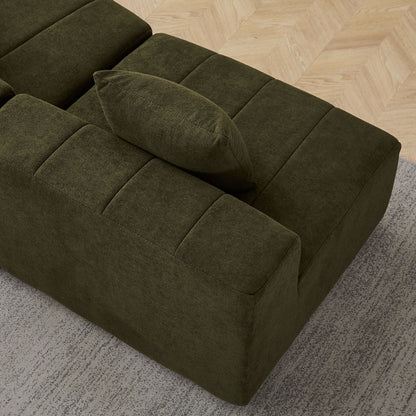 Symmetrical Modular Sofa And Piano Key Design