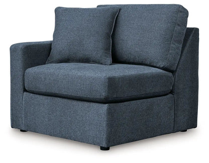 Modmax Sectional Ink blue stationary chair with two back cushions on Tampa Home & Garden Store