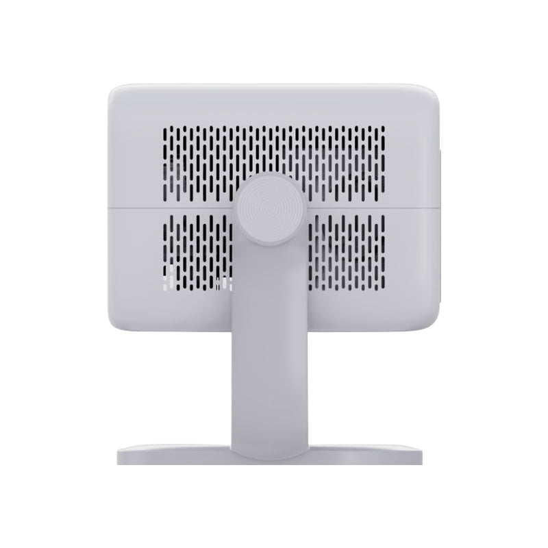 L018AA Whale OS LCD Projector back view on white adjustable stand on Tampa Home & Garden Store