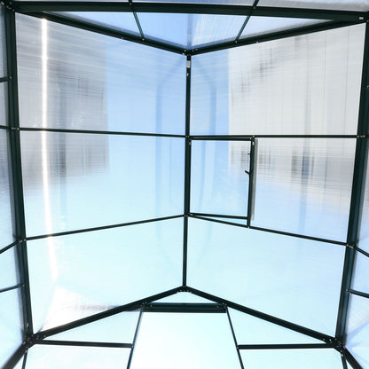 Heavy Duty Polycarbonate Greenhouse Kit and Door