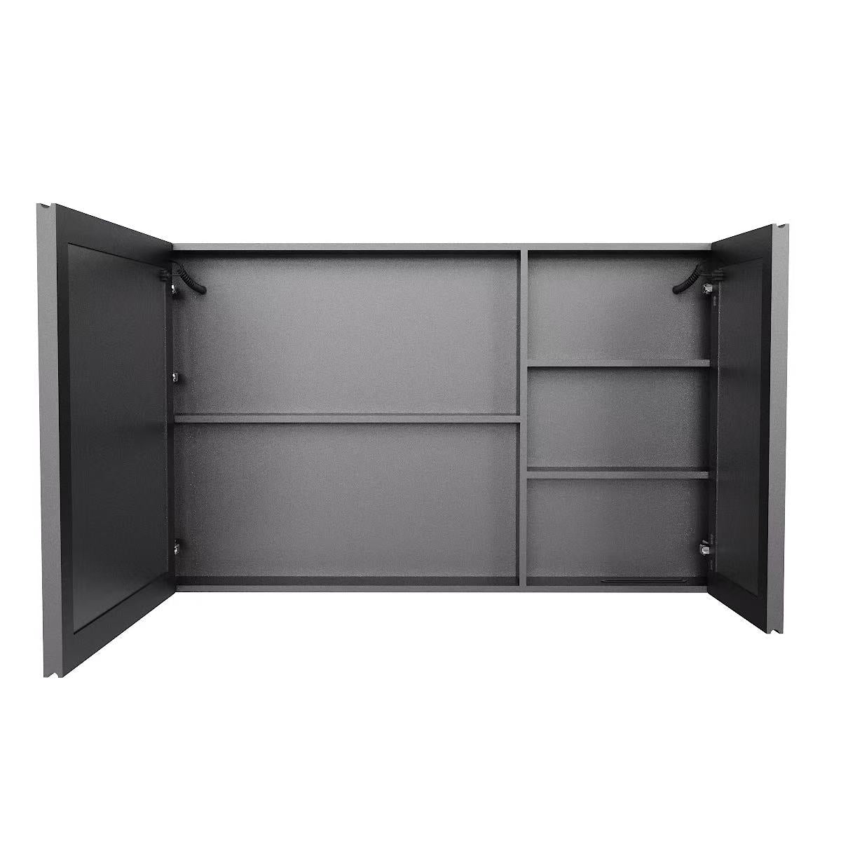 Wall LED Bathroom Cabinet by HouseOfZazla aluminium cabinet with shelves on Tampa Home & Garden Store