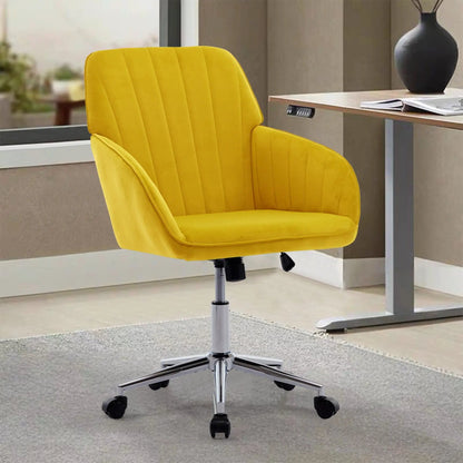 Adjustable Ergonomic Chair With Swivel Backrest