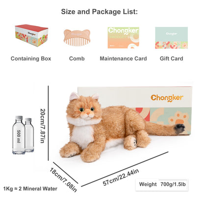 Respiration Calico Percy 2.0- Ronronnement cardiaque, voix Robonic Cat