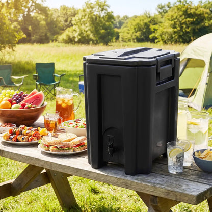 13.2 Gal Insulated Beverage Dispenser with Faucet